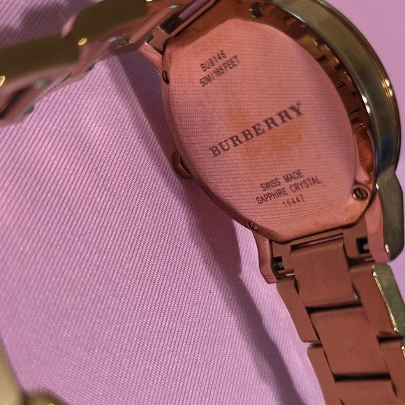 Burberry Rose Gold Watch BU9146 - Picture 2 of 3